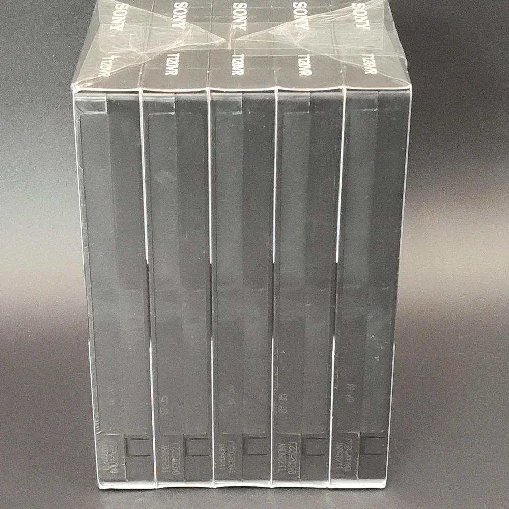 Sony‎ 6 Hr T-120 VHS Tape Cassette Sealed Premium Grade 5 Pack VCR BB18.2GO1018